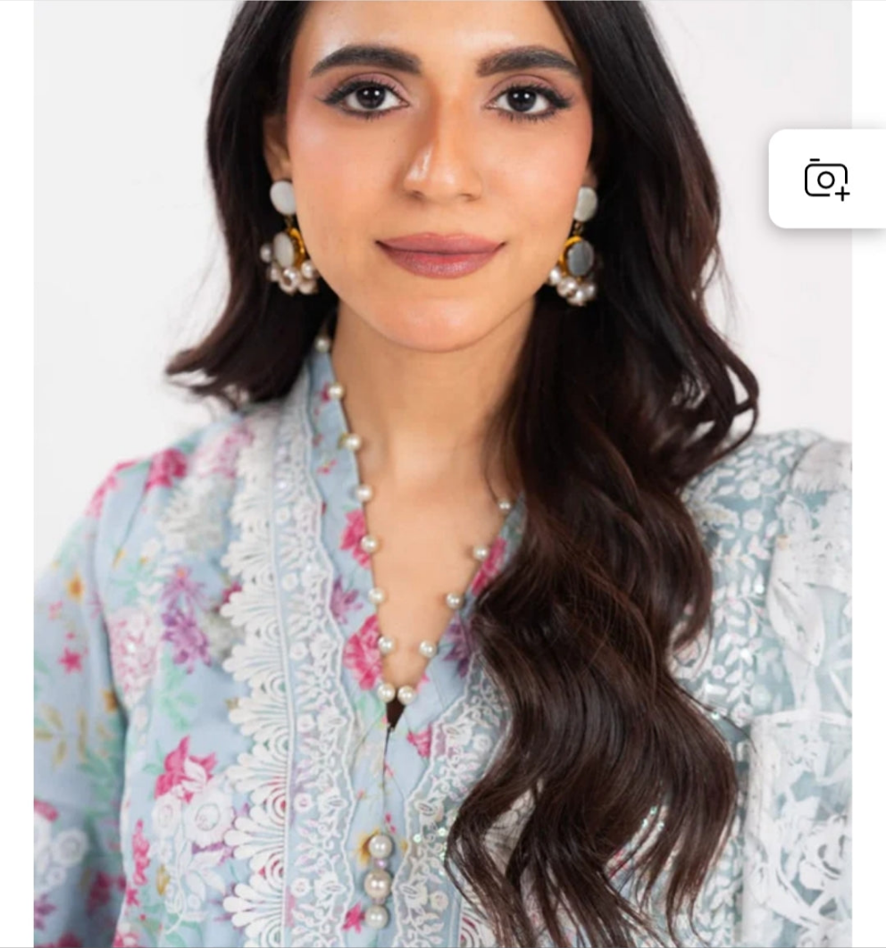 Lawn | Embroidered| Unstitched| 03 Pc | Alkaram