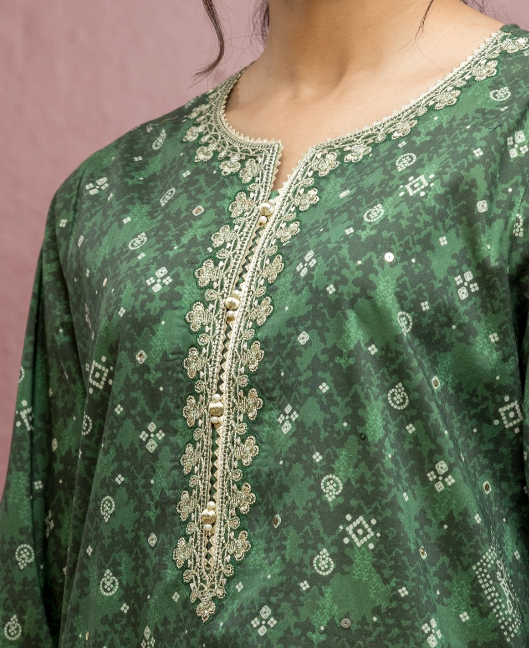 Cambric| Unstitched| Embroidered |03 Pc