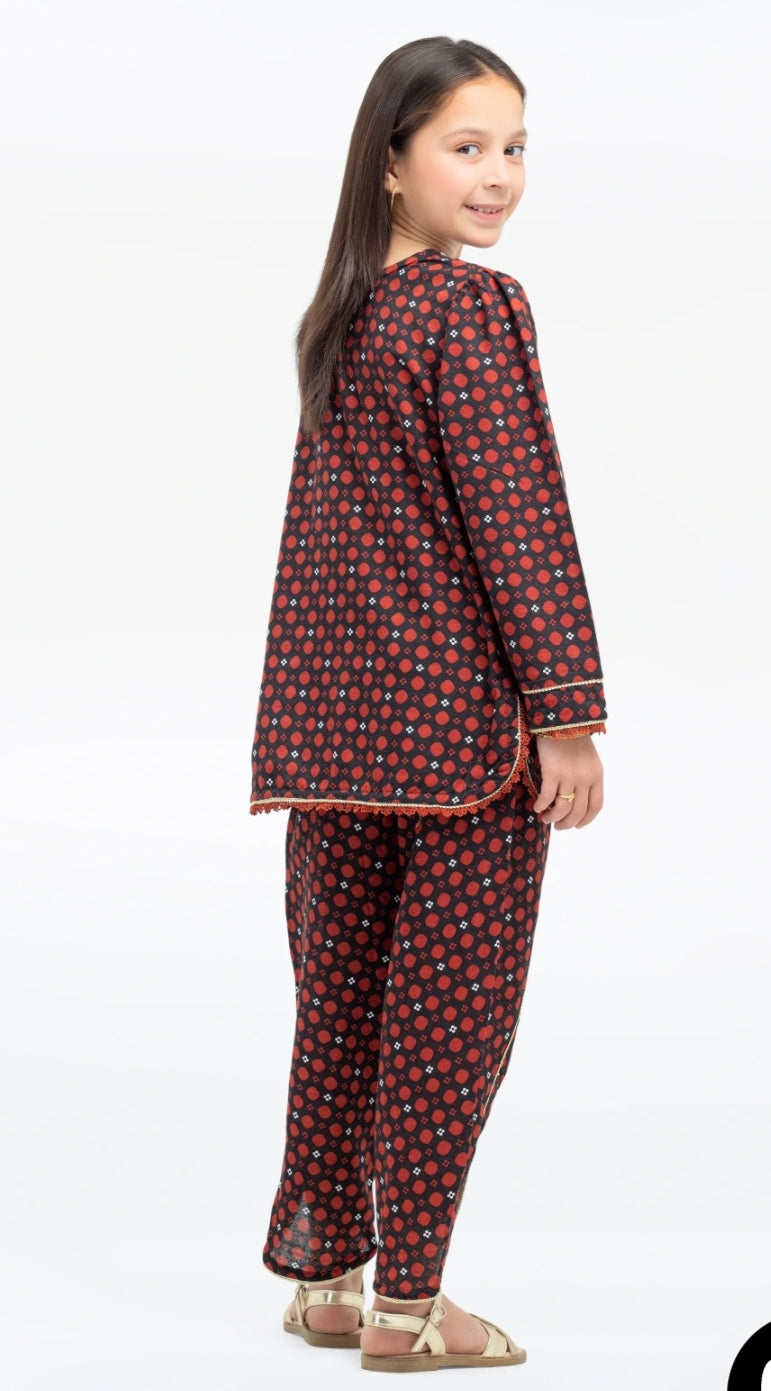 Girls| Khaddar| Co-ord Set