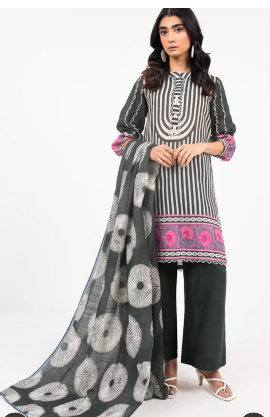 Khaddar| Printed| Unstitched| 02 Pc | Alkaram
