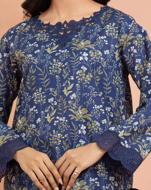 Khaddar| Embroidered | Unstitched| 03 Pc | Edenrobe