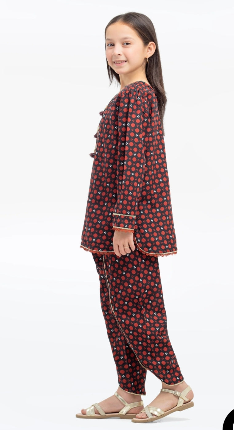 Girls| Khaddar| Co-ord Set