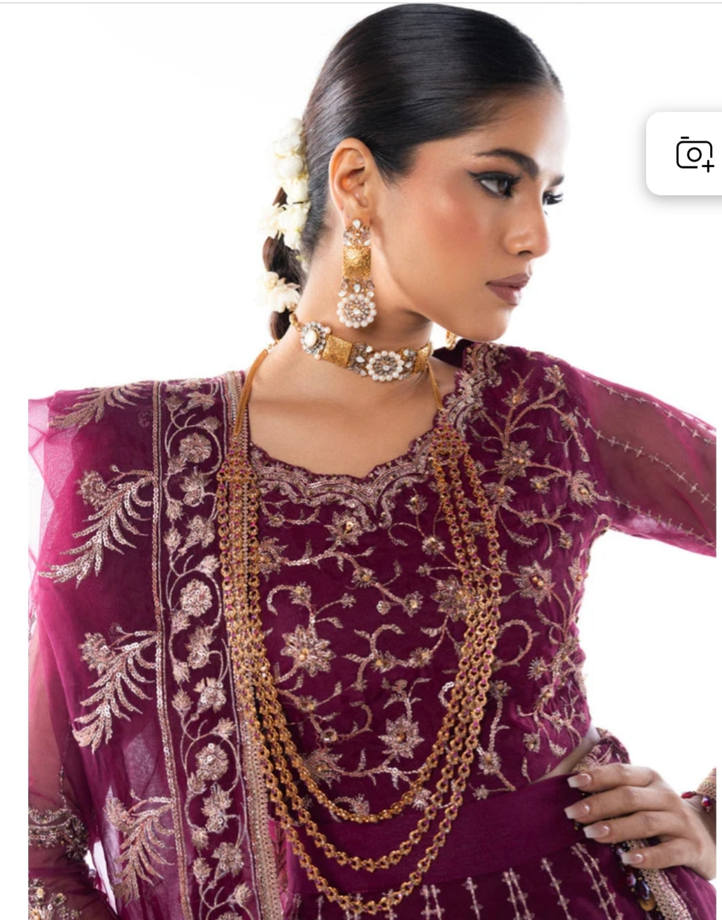 Organza| Embroided | Unstitched| 04 Pc | Alkaram