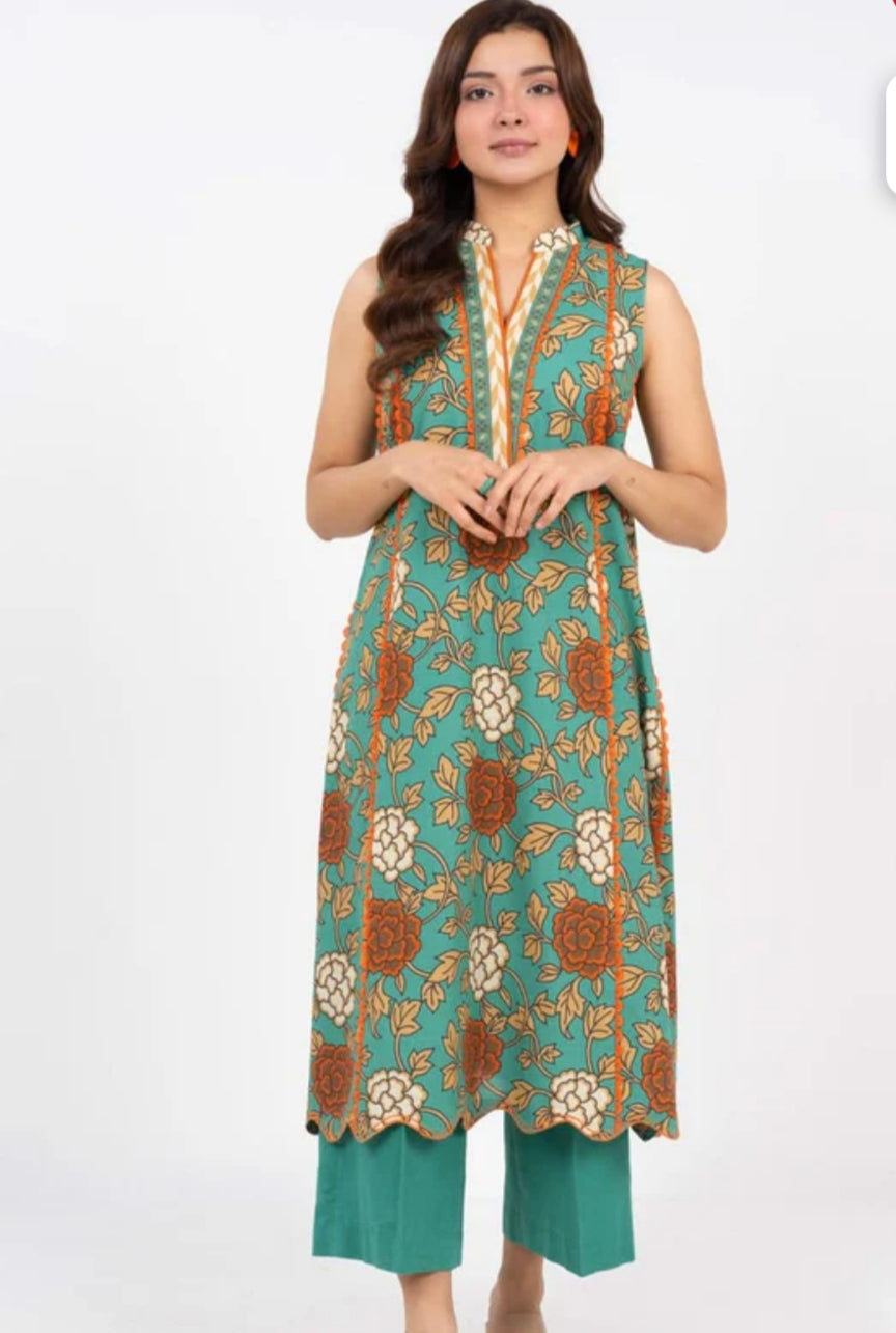 Khaddar| Printed| Unstitched| 02 Pc | Alkaram