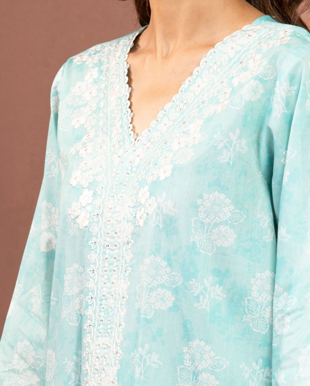 Lawn | Unstitched | Embroidered | 03 Pc | Edenrobe