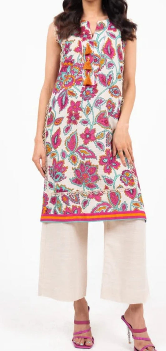 Khaddar| Printed| Unstitched| 02 Pc
