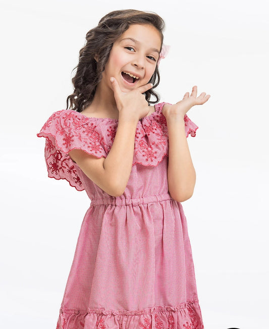 Girls Pink Frock