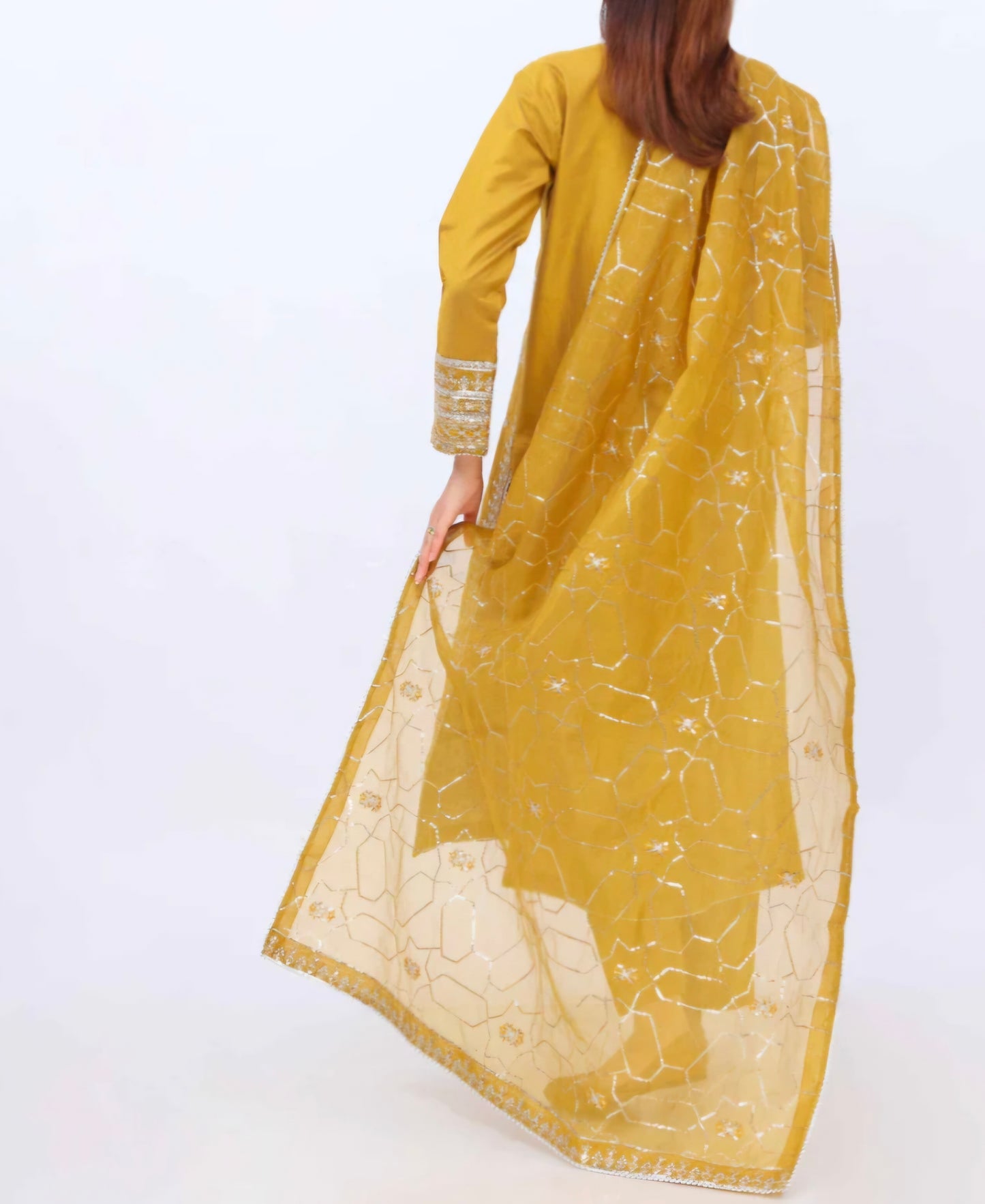 Viscose | 03 PC |Stitched Suit | Embroided | Embellished