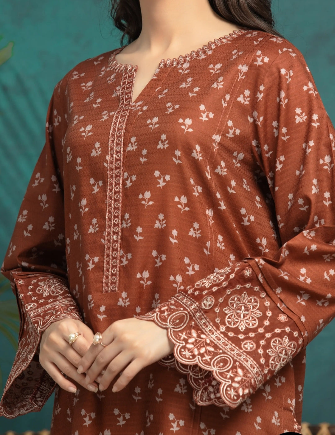 Lawn | Organza Embroidered Patches| Unstitched| 03 Pc