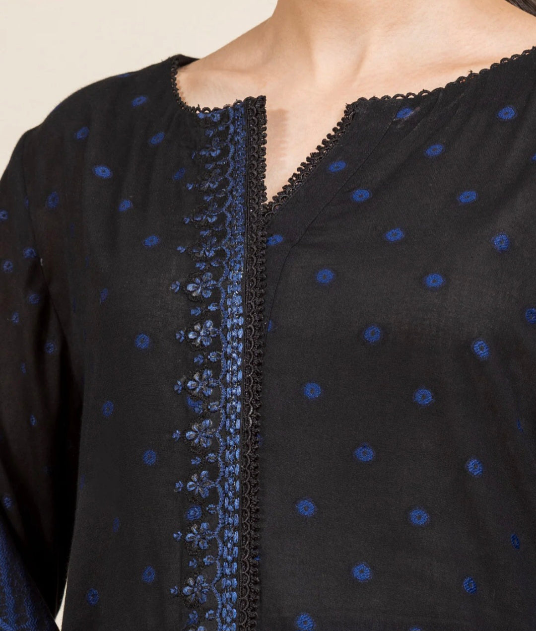 Jacquard | Embroided | Unstitched | 03 PC