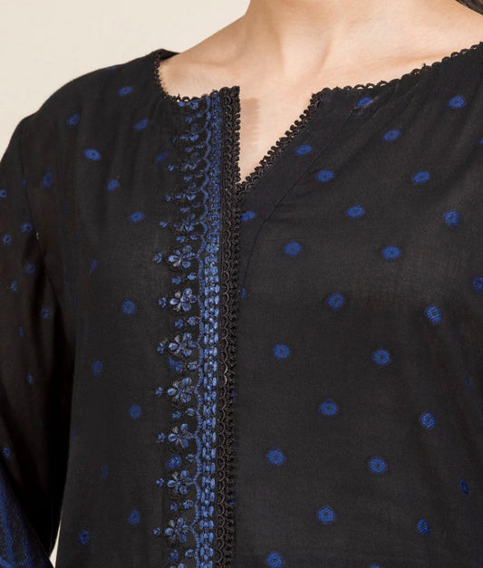 Jacquard | Embroided | Unstitched | 03 PC