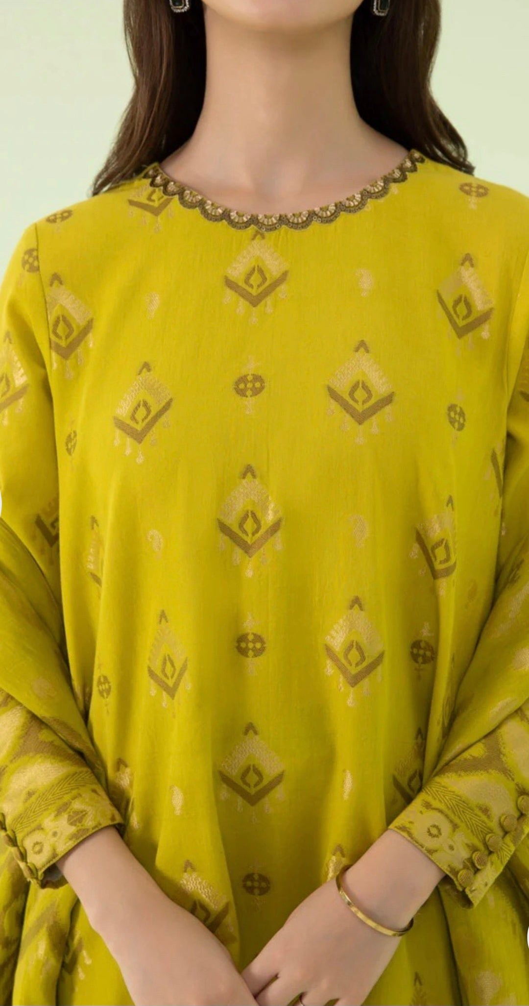 Jacquard | Embroided | 02 PC | Shirt & Trouser